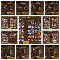 Asia  Stater Account, Level 50+ | 100 6* Monster | 1000 Crystal | Asima(L) + 3DL ( SM3055 ) 2